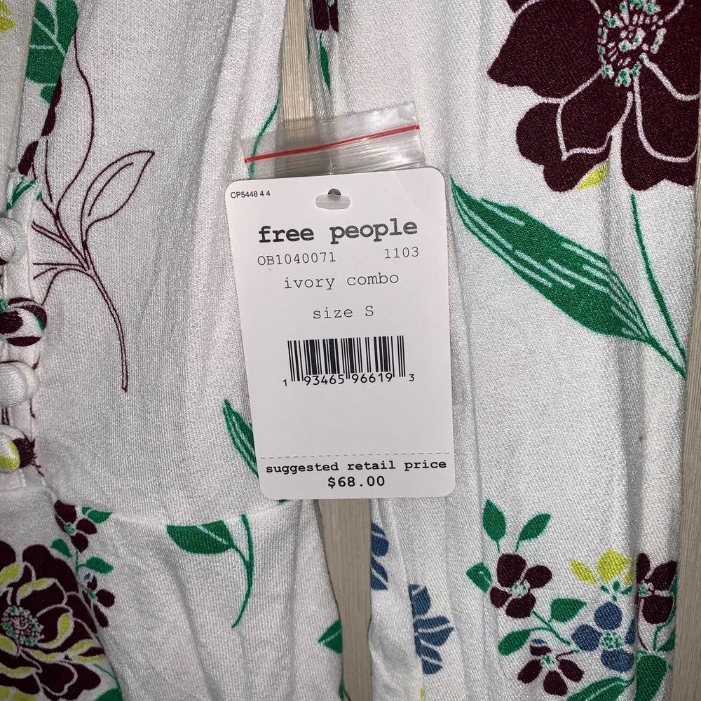 Free People Saturday Night Top in Ivory - Picture 4 of 6